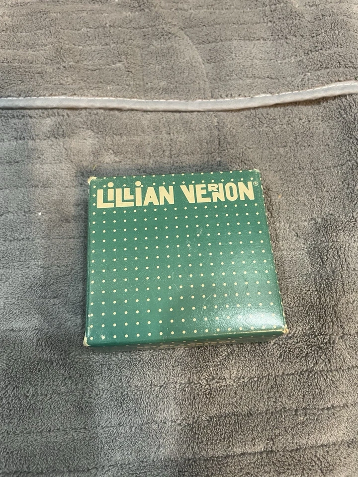 Collar de cera de velas vintage Lillian Vernon 4 bobeches de cristal captadores de goteo Foto 1 de 4