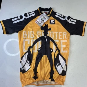 Squadra Cycling Jersey Shirt New With Tag Big Shooter Coffee Size M Orange/Black - Picture 1 of 8