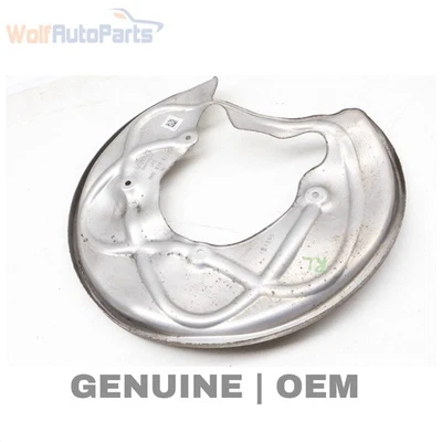 2017-2025 AUDI A5 QUATTRO — ПЫЛЕЗАЩИТНЫЙ ЗАДНИЙ ЛЕВЫЙ ТОРМОЗ / брызговик 8W0615611E - Изображение 1 из 4