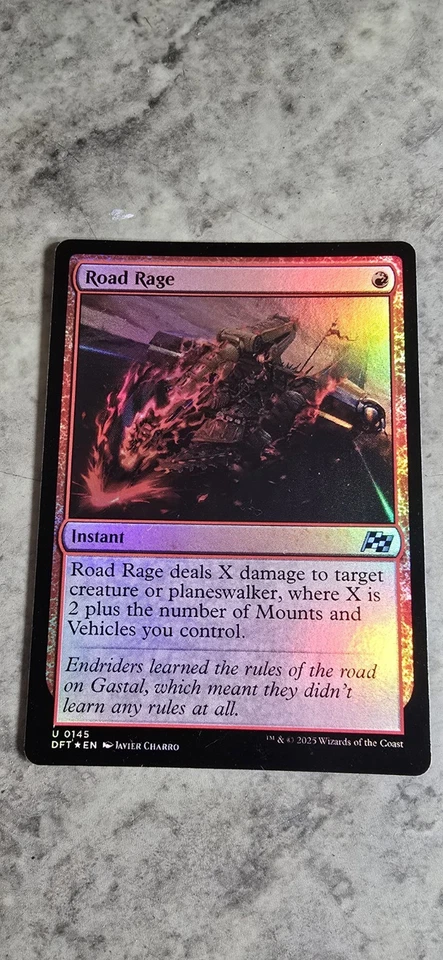 Road Rage Aetherdrift Foil Instant Uncommon MTG NM  - Image 1 of 1