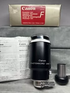 Adaptador de unidad fotomicro Canon F - Imagen 1 de 8