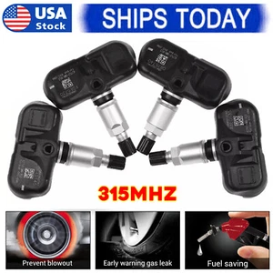 4PCS TIRE PRESSURE SENSOR TPMS FOR 2008-2012 Honda Accord CRV 42753-SWA-A53 US - Picture 1 of 12