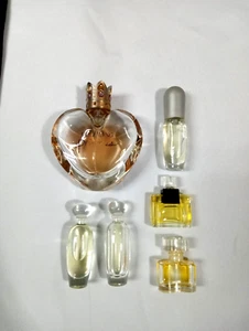 Estee Lauder Miniature Perfume Bottles (4) + Sung By Alfred Sung + Vera Wong - Picture 1 of 7