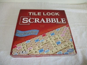 Hasbro Gaming 2017 Tile Lock Scrabble Crossword Game - Complete! Item #1143 - Picture 1 of 9