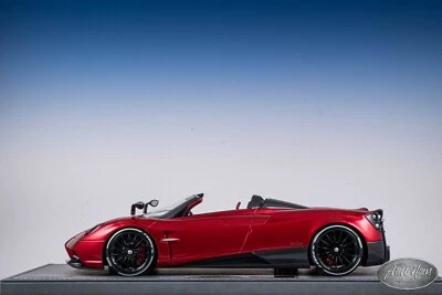 Ruedas 1/18 BBR Pagani Huayra Roadster Mica Rojo Plata Personalizadas Únicas Foto 1 de 4