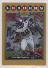 2008 Topps Chrome Gold Refractor /199 Adrian Peterson #TC125