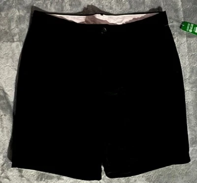 Gap Kids Girls Black School Uniform Flat Front Shorts Midi Size 18 NWT - Image 1 of 2