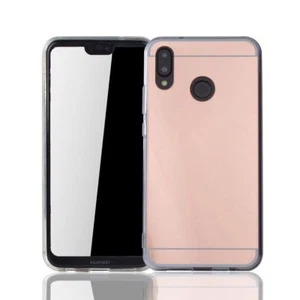 Huawei P20 Lite Etui Case Komórka Cover Ochrona Etui ochronne Lustro Różowe - Zdjęcie 1 z 4