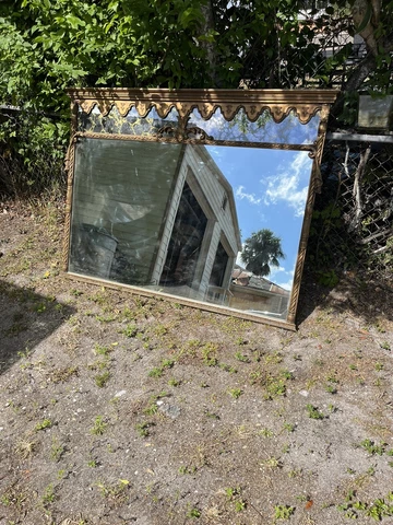 Carolina Mirror Company Mirror extra large wall hanging MCM 66x48x3 Cover