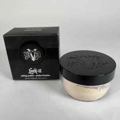 Kat Von D Lock-It Setting TRANSLUCENT LOOSE Powder, 0.67 oz- New In Dam Box - Image 1 of 2