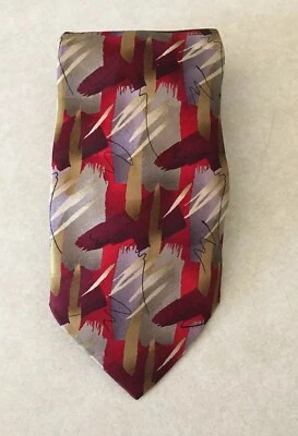 Corbata de Seda J Garcia Colección Lava Cuarenta Edición Limitada Abstracta Jerry Garcia Corbata Foto 1 de 4