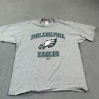 Philadelphia Eagles Reebok NFL Men's Gray Spell Out Logo Short Sleeve T-Shirt L