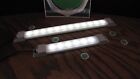 6" Idec 24v LED 1.8w Industrial Light Bar Luminaire with 1m wire LF1B-B4S-2THWW4