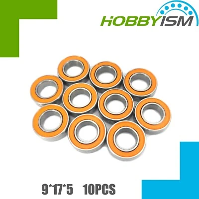 HOBBYISM 10pcs SMR689C 2OS Hybrid Ceramic Stainless Bearing 9x17x5 ABEC-7