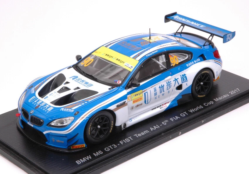 Bmw M6 Gt3 #90 Fia Gt World Cup Macau 2017 C.mostert 1:43 Model SPARK MODEL - Immagine 1 di 1