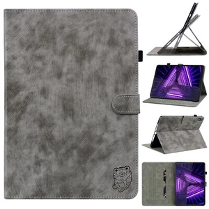 Tablet Case [Select Model] - Leather Flip Case Protective Cover with Stand A01TX - Picture 1 of 48