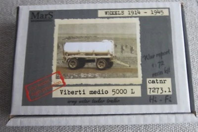 mars studio Poland 7273.1 Viberti rimorchio  serbatoio 1/72 in resina - Immagine 1 di 2