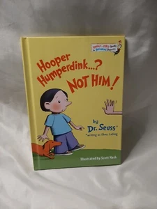 Hooper Humperdink not him by Dr Seuss beginner book Random house books - Picture 1 of 2