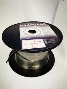 Gland packing / rope/braided 6mm Square x 1m long graphite - Picture 1 of 1