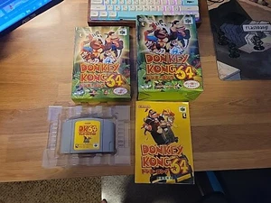 Nintendo 64 - Donkey Kong 64 BIG BOX with manual and inserts (Japan import) - Picture 1 of 8