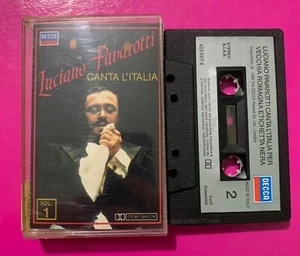 MUSIKKASSETTE "LUCIANO PAVAROTTI CANTA L'ITALIA" BAND 1 - NR.12 - Bild 1 von 1