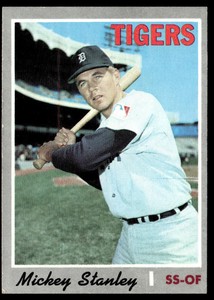1970 Topps #383 Mickey Stanley  VG-EX-B111R2