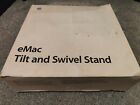 APPLE eMac Tilt and Swivel Stand M8784/A Clear Vintage Mac Macintosh OPEN BOX