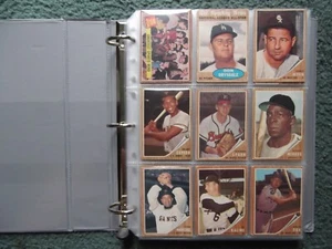 1962 TOPPS BASEBALL NEAR COMPLETE SET LOT(450/598)w/STARS,HOF,RC's,HIGH NUMBERS - Picture 1 of 24