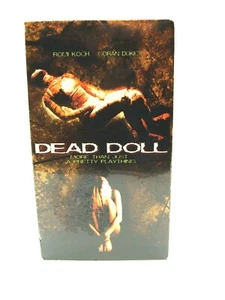 Dead Doll Horror VHS Tape Rami Koch Still with Factory Seal - Bild 1 von 7