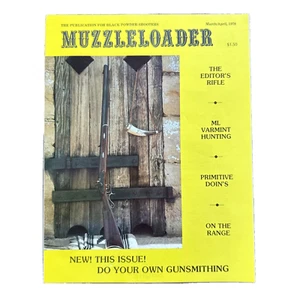 Muzzleloader Magazine March April 1978 Vol X No 1 - Picture 1 of 5