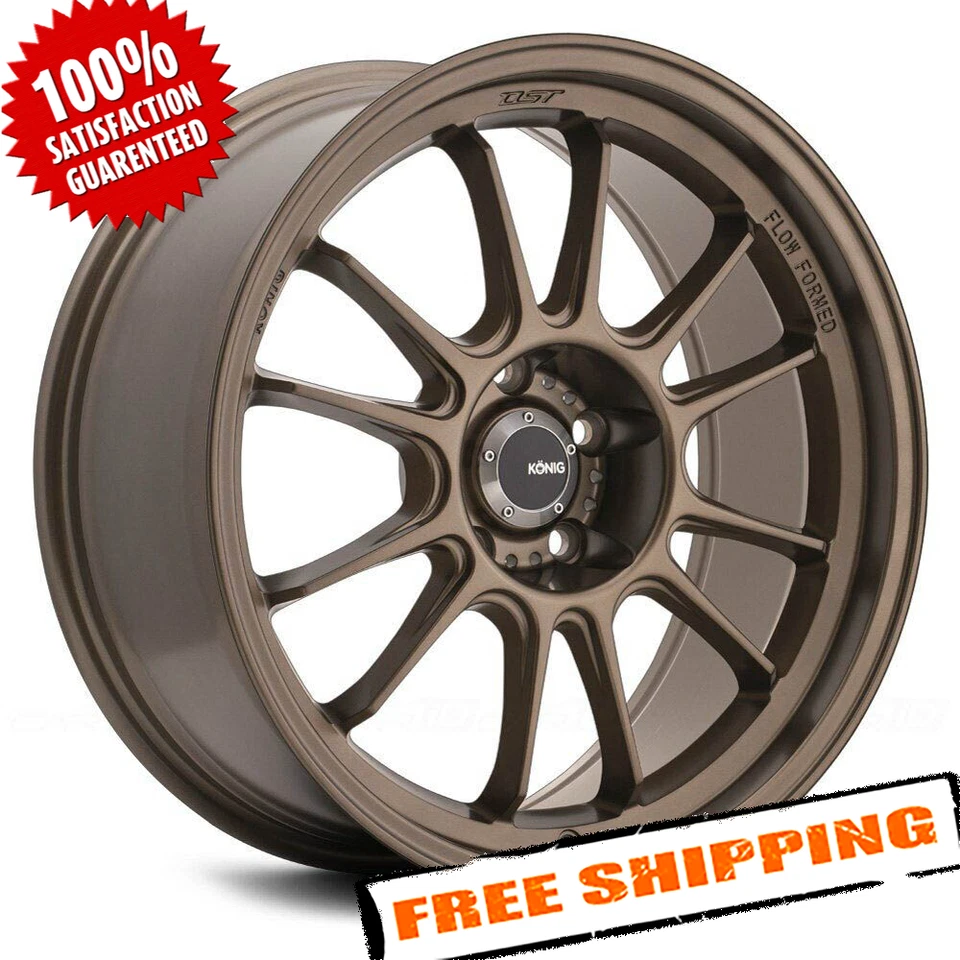 Rueda Konig HYPERGRAM 17x8 (45, 4x100, 73,1) Bronce Llanta Única Foto 1 de 4