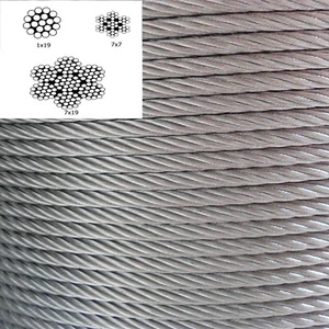 Drahtseil Edelstahl VA 1-7mm Seil A4 INOX 316 Rostfrei Seil - Bild 1 von 11