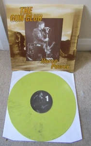 The Gun Club Jeffrey Lee Pierce Horsepower Mustard Yellow Vinyl LP Unplayed 1st - Bild 1 von 6