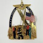 BALDWIN "HEROES REMEMBRANCE" 9-11 BRASS CHRISTMAS ORNAMENT 9/11