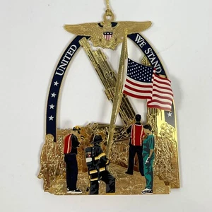 BALDWIN "HELDEN ERINNERN" 9-11 MESSING WEIHNACHTSSCHMUCK 9/11 - Bild 1 von 4