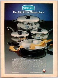 PRINT AD 1980 Wear-Ever Fine Cookware Gift of a Masterpiece 8" x 10.75" - Picture 1 of 1