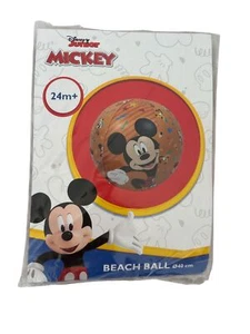 Disney Mickey Mouse Beach Ball inflatable beach ball 40cm NEW - Picture 1 of 3