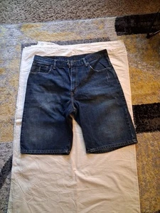 Levi’s 569 Men’s Blue Denim Bermuda Shorts 36" Waist. Lot #928 - Picture 1 of 18