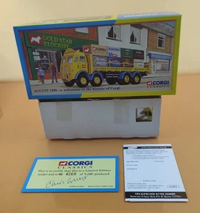 Corgi 09802 1:50 Scale ERF 8 Wheel Rigid August 1995 Special Edition - Boxed - Picture 1 of 12