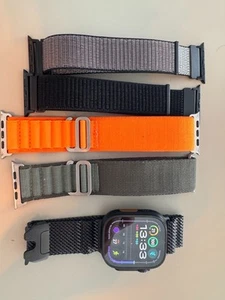 Apple Watch Ultra 2 - Black - Milanese Loop Band + Extras - Zdjęcie 1 z 7