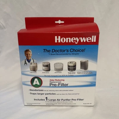 Purificador de Aire Honeywell A Plus Prefiltro Modelo HRF-APP1 Tamaño Grande ~ Totalmente Nuevo Foto 1 de 2