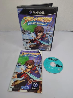 Skies of Arcadia Legends (Nintendo GameCube, 2003) CIB with Manual - Image 1 of 4