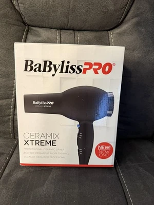 BabylissPro Ceramix Xtreme Hair Dryer Black *OPEN BOX* - Image 1 of 4