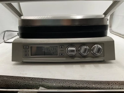 Plancha Elite de acero inoxidable GR-300 Cuisinart Foto 1 de 3