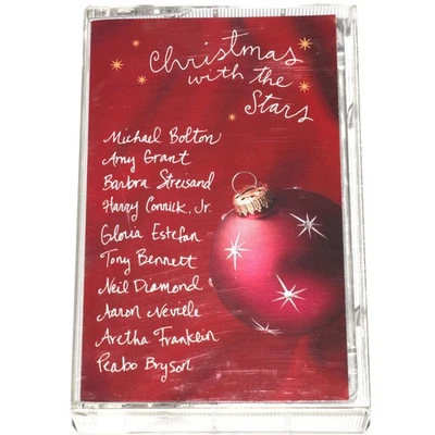 Christmas with The Stars (Cassette Tape 1995) Holiday Music PLAY TESTED - Image 1 of 4