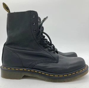 Dr. Martens 1460 Black Smooth Leather Lace-Up Boots Size 9 UK / 10 US Mens - Picture 1 of 8