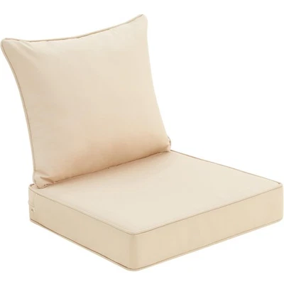 Outdoor Patio Chair Cushions 24x24 Inch, Waterproof Cushions for Deep Seat Pa... - Image 1 of 4