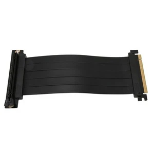 PCIE 3.0 16x Riser Cable High Speed Flexible 90 Degrees GPU Extension Cable SAL - Afbeelding 1 van 24