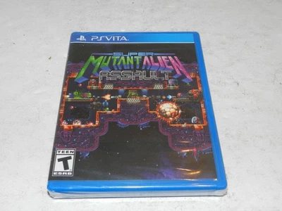 Super Mutant Alien Assault PS Vita Video Game New Y-Fold Shrinkwrap Sealed - Image 1 of 2