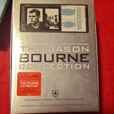 The Jason Bourne Collection (DVD, 2007, 4-Disc Set, Limited Edition) - Image 1 of 4